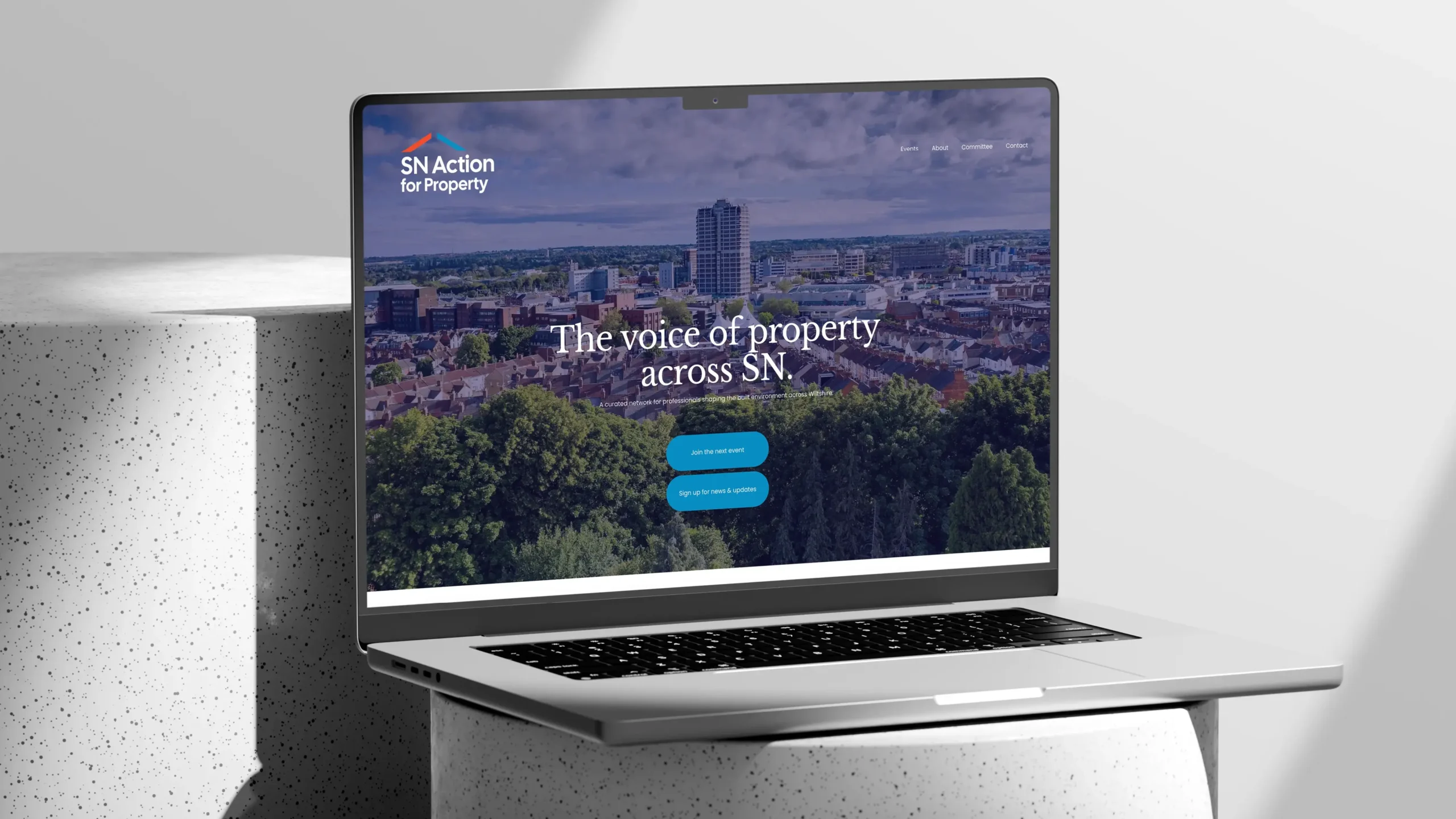SNAP - Website Mockup